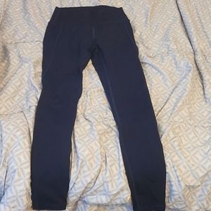 Navy blue leggings